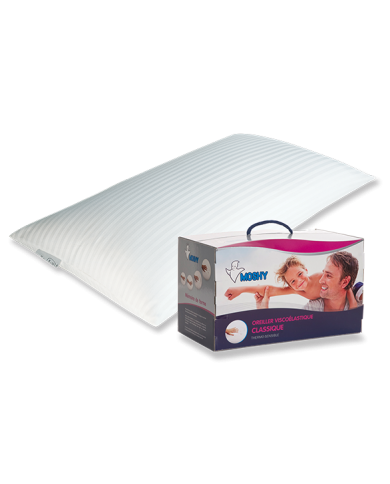 Oreillers Double housse Thermo sensible  Visco classique
