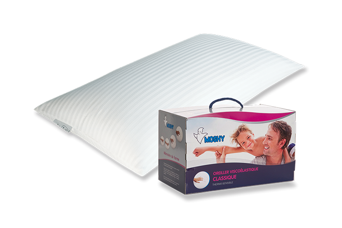 Oreillers Double housse Thermo sensible  Visco classique