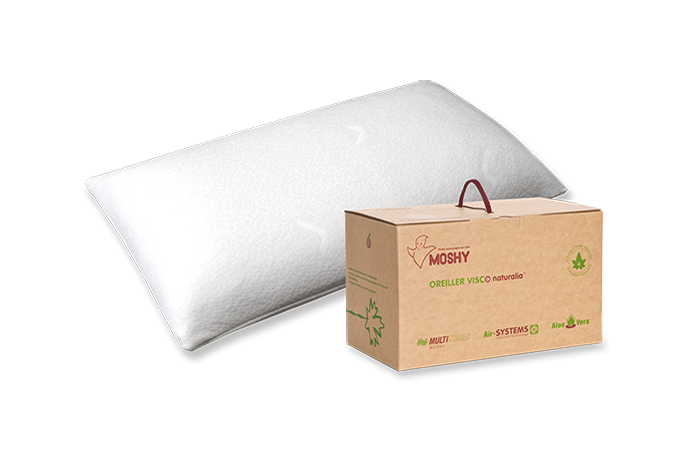 Oreillers confort souple Visco Naturel Aloe vera Soft