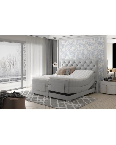 Boxspring RÉGLAGES MOTORISÉS HAUTE PRÉCISION AEROLUX™ – ZÉRO EFFORT, 100% BIEN-ÊTRE
