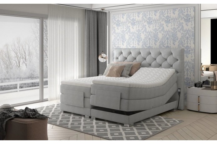 Boxspring RÉGLAGES MOTORISÉS HAUTE PRÉCISION AEROLUX™ – ZÉRO EFFORT, 100% BIEN-ÊTRE