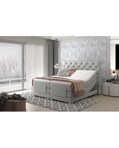 Boxspring RÉGLAGES MOTORISÉS HAUTE PRÉCISION AEROLUX™ – ZÉRO EFFORT, 100% BIEN-ÊTRE