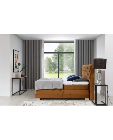 Boxspring RÉGLAGES MOTORISÉS HAUTE PRÉCISION AEROLUX™ – ZÉRO EFFORT, 100% BIEN-ÊTRE