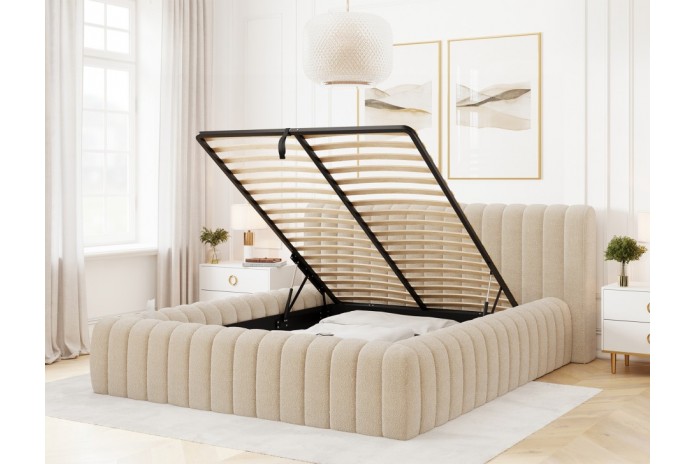 Lit coffre design avec sommier URBANBED™ NOVA – Matelas inclus pour 1€ de plus !