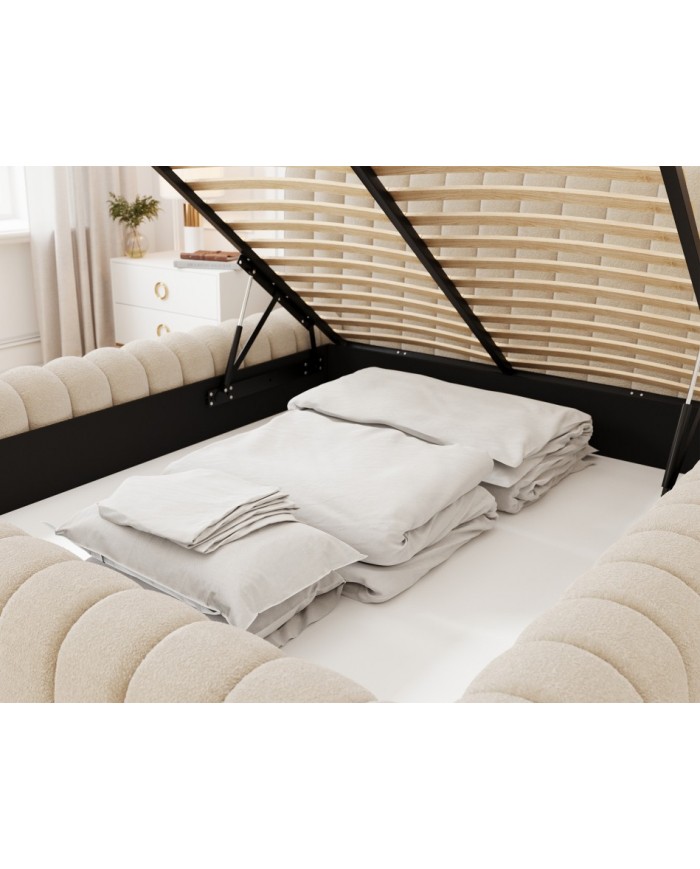 Lit coffre design avec sommier URBANBED™ NOVA – Matelas inclus pour 1€ de plus !
