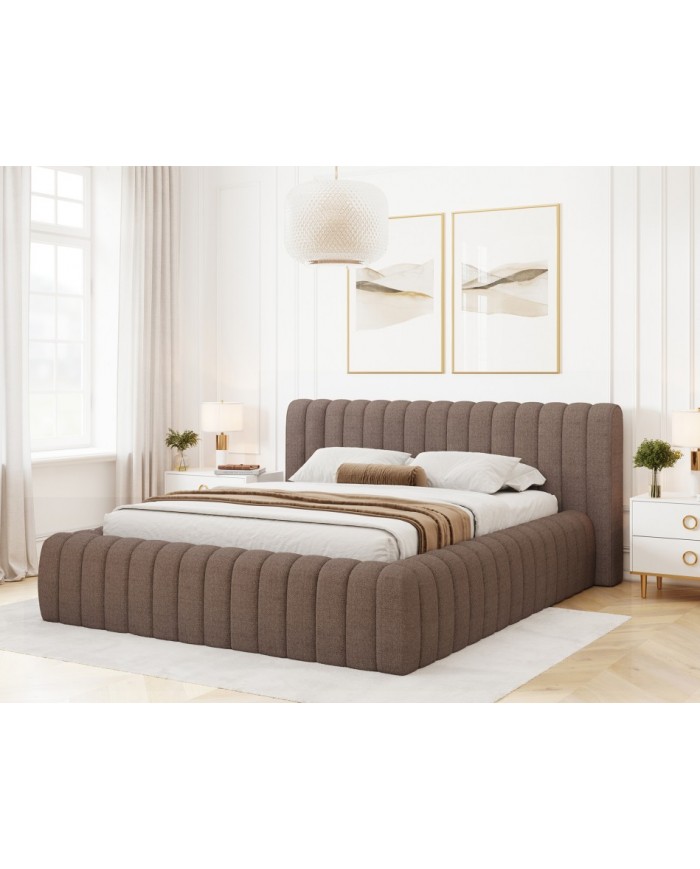 Lit coffre design avec sommier URBANBED™ NOVA – Matelas inclus pour 1€ de plus !