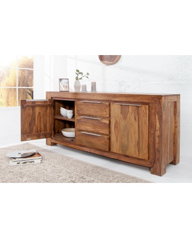 Commode buffet en bois massif de sheesham TITAN™ 175