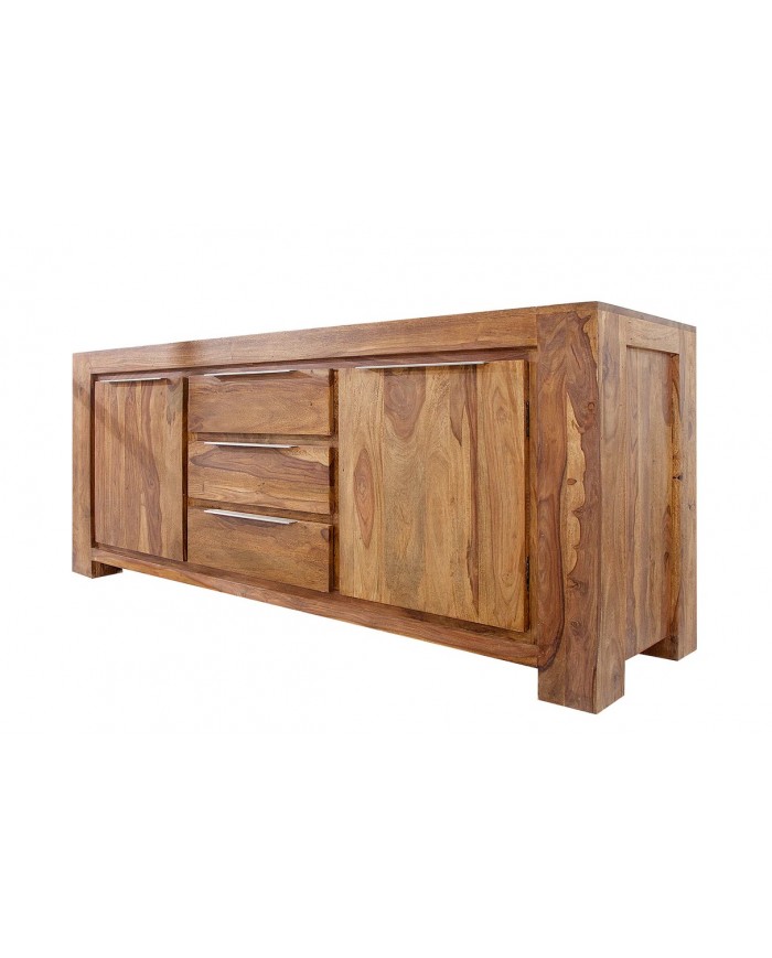 Commode buffet en bois massif de sheesham TITAN™ 175