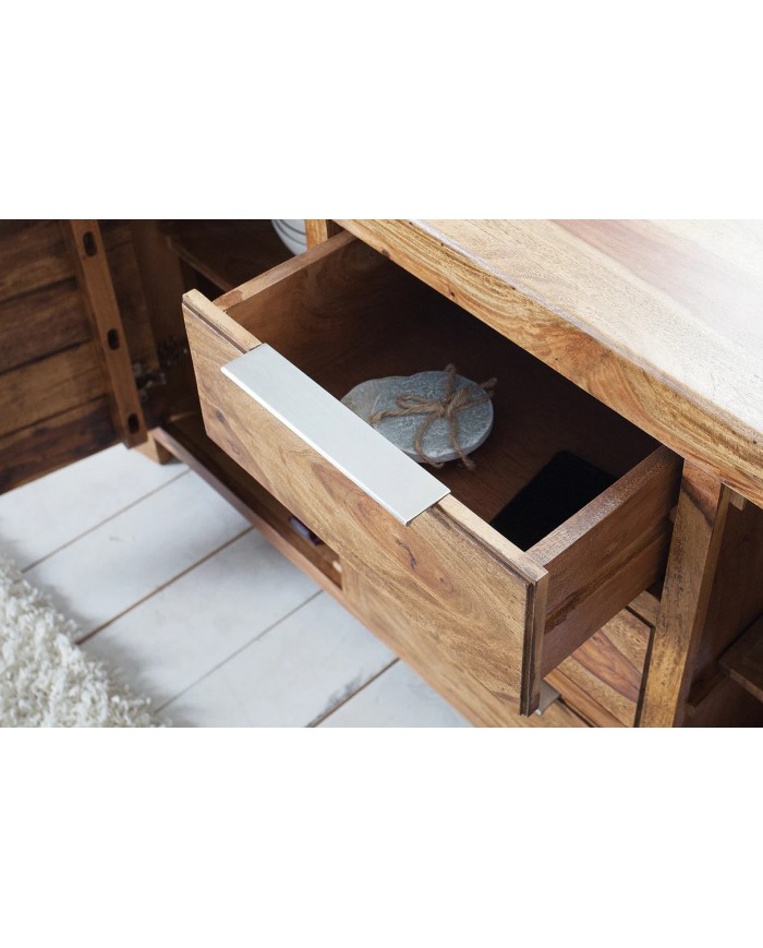BUFFET COREX™ 135 : COMPACT, ÉLÉGANCE MASSIVE EN SHEESHAM 100% NATUREL