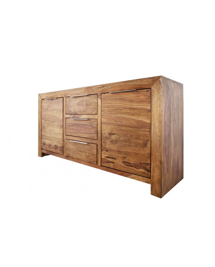 BUFFET COREX™ 135 : COMPACT, ÉLÉGANCE MASSIVE EN SHEESHAM 100% NATUREL