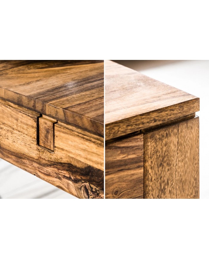 Table extensible en bois massif à rallonges 160(240)x100x76 cm COREX™