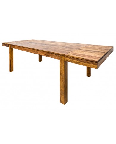 Table extensible en bois massif à rallonges 160(240)x100x76 cm COREX™