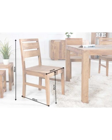 CHAISE COREX™ La vraie chaise de qualité 100% sheesham massif.. faite pour durer !