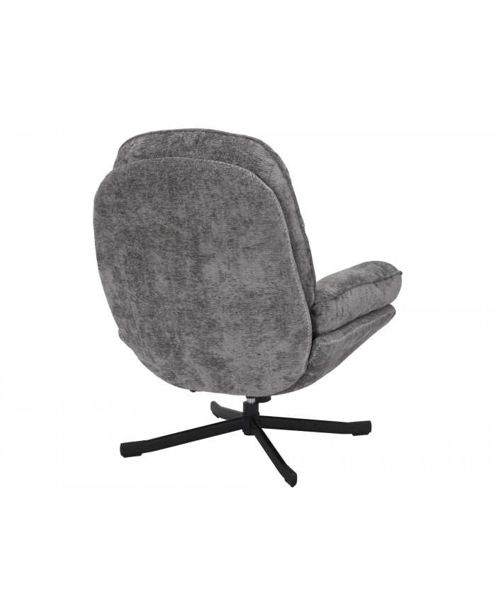 Fauteuil rotatif à 360° avec dossier inclinable design ultra confort Harper