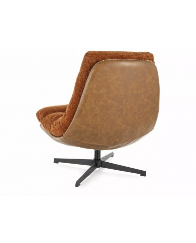 Fauteuil rotatif à 360° design ultra confort Felicity Raven