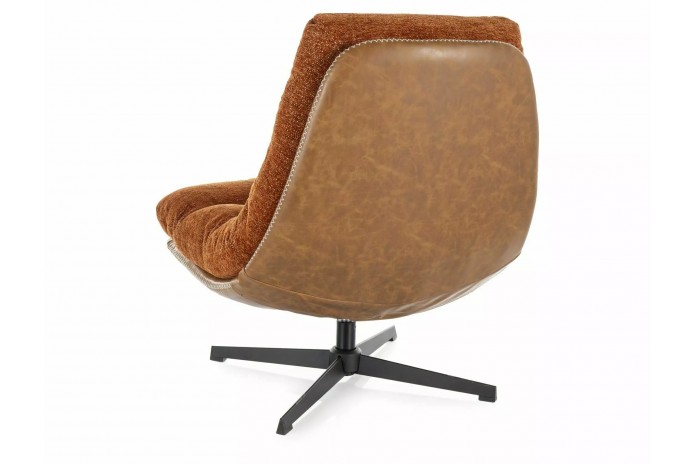 Fauteuil rotatif à 360° design ultra confort Felicity Raven