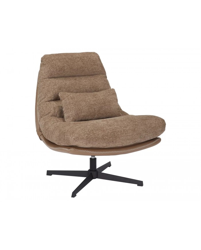 Fauteuil rotatif à 360° design ultra confort Felicity Raven
