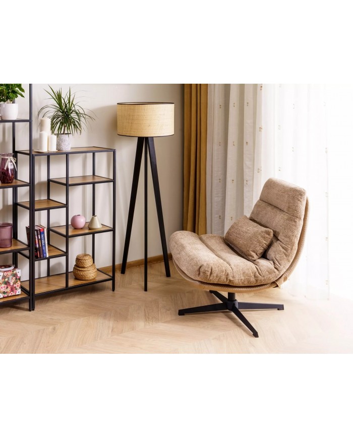 Fauteuil rotatif à 360° design ultra confort Felicity Raven