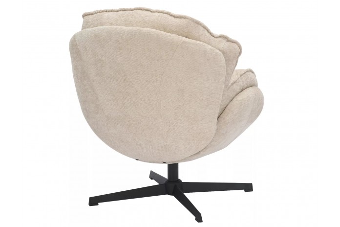 Fauteuil rotatif à 360° design ultra confort Betty