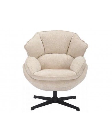Fauteuil rotatif à 360° design ultra confort Betty