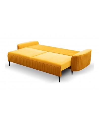 Canapé Orfeo Velluto 8 Premium véritable lit 2 places - Matelas haute élasticité, parfait pour un usage quotidien