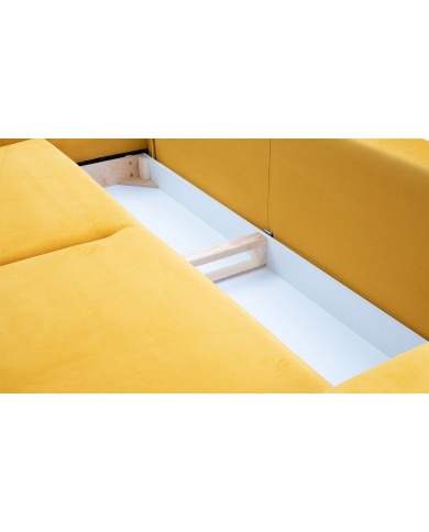 Canapé Orfeo Velluto 8 Premium véritable lit 2 places - Matelas haute élasticité, parfait pour un usage quotidien