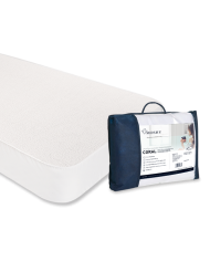Protège Matelas Forme drap housse imperméable et respirant CORAL