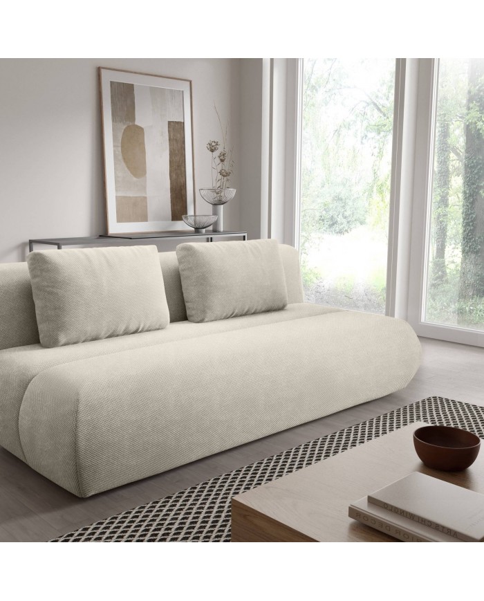 Canapé-lit MODULO – Design, confort :  Un confort d’assise exceptionnel, Un couchage digne d’un vrai lit
