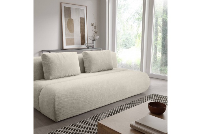 Canapé-lit MODULO – Design, confort :  Un confort d’assise exceptionnel, Un couchage digne d’un vrai lit