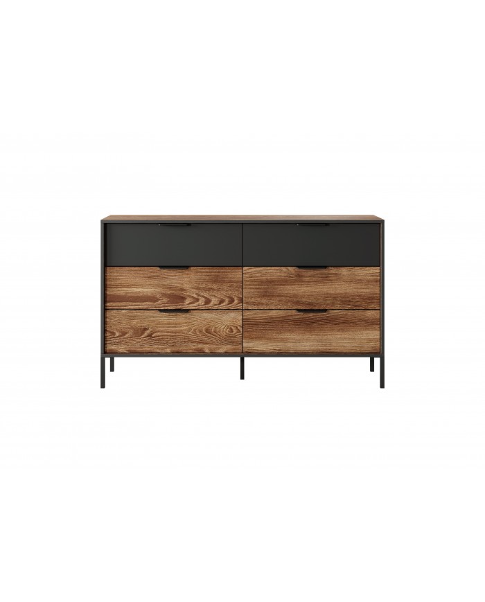 Commode 6 tiroirs 138 cm MILTON