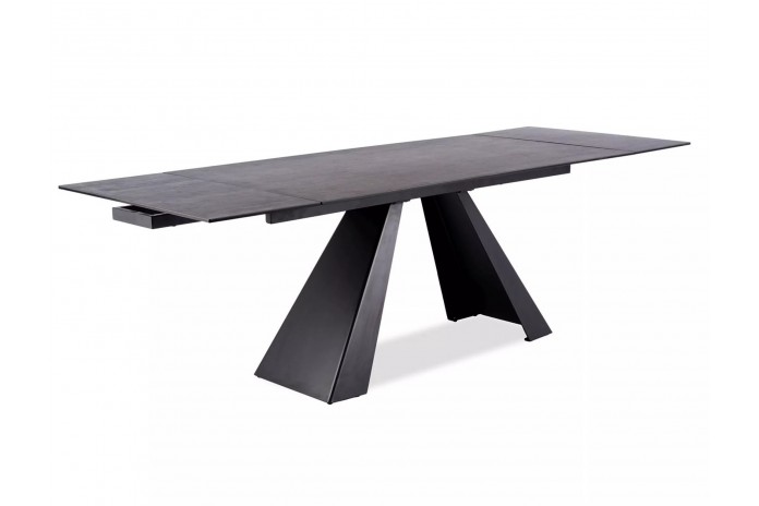 TABLE EXTENSIBLE SALVADOR CERAMICA – FORCE MINÉRALE & ÉLÉGANCE INTELLIGENTE