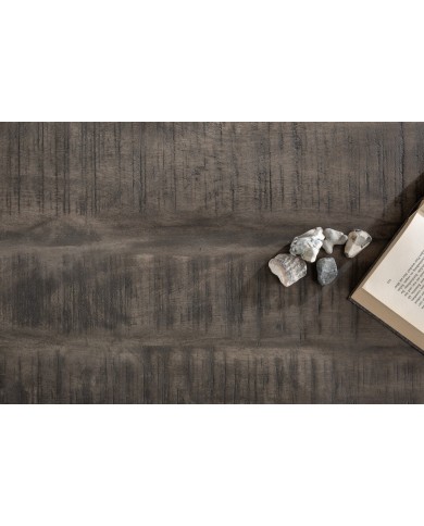 BANC RACK "IRONWOOD 125" –   Acier brut & bois massif Acacia gris – Design 100 % authentique