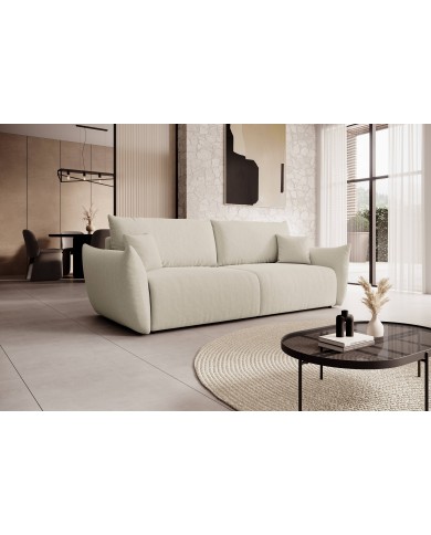 Canapé convertible coffre ALLORA 240 cm - Grand confort & design moderne