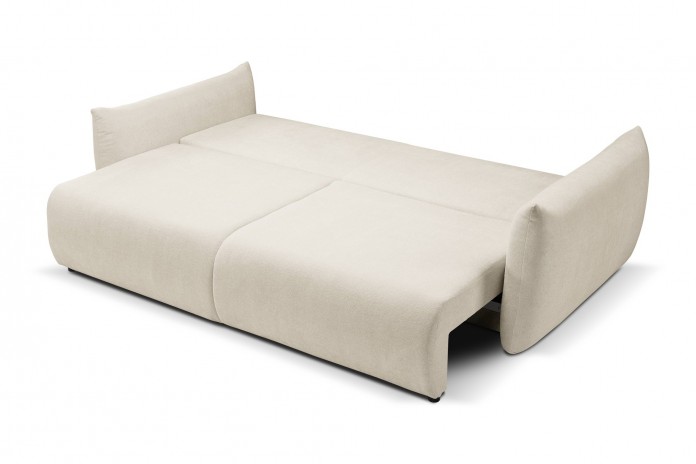 Canapé convertible coffre ALLORA 240 cm - Grand confort & design moderne