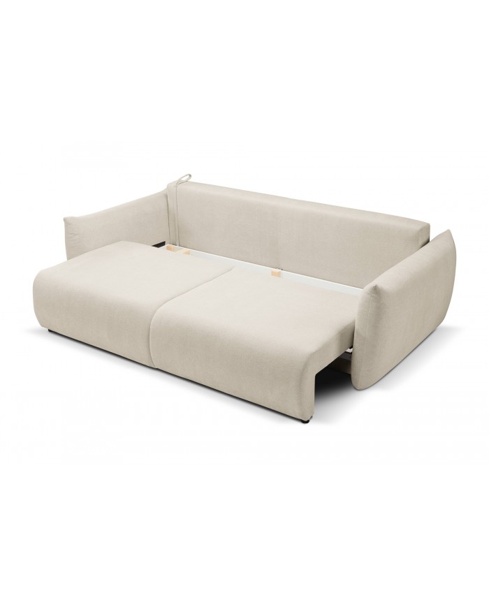 Canapé convertible coffre ALLORA 240 cm - Grand confort & design moderne