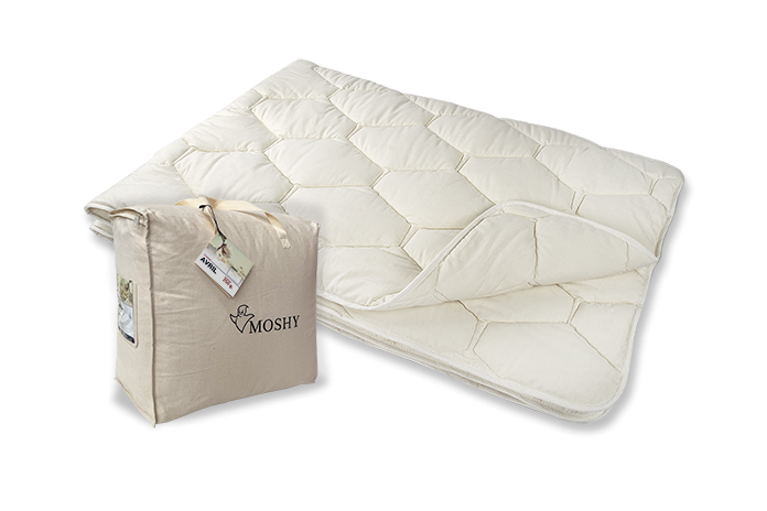Couette ecolabel Coton 100% Naturel Finition Ecologique AVRIL