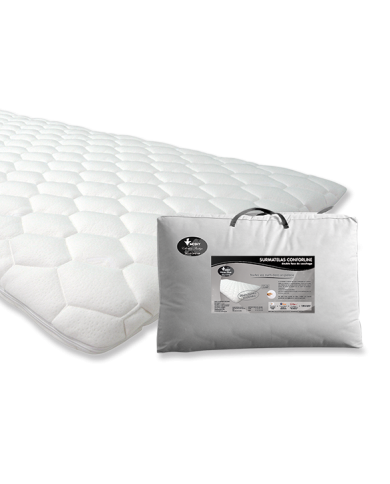 Surmatelas Double plateaux Piqués Viscoélastique 7 cm CONFORLINE