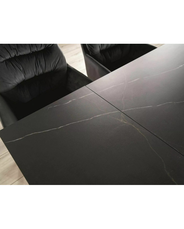 Table extensible à rallonge avec plateau en céramique Weston