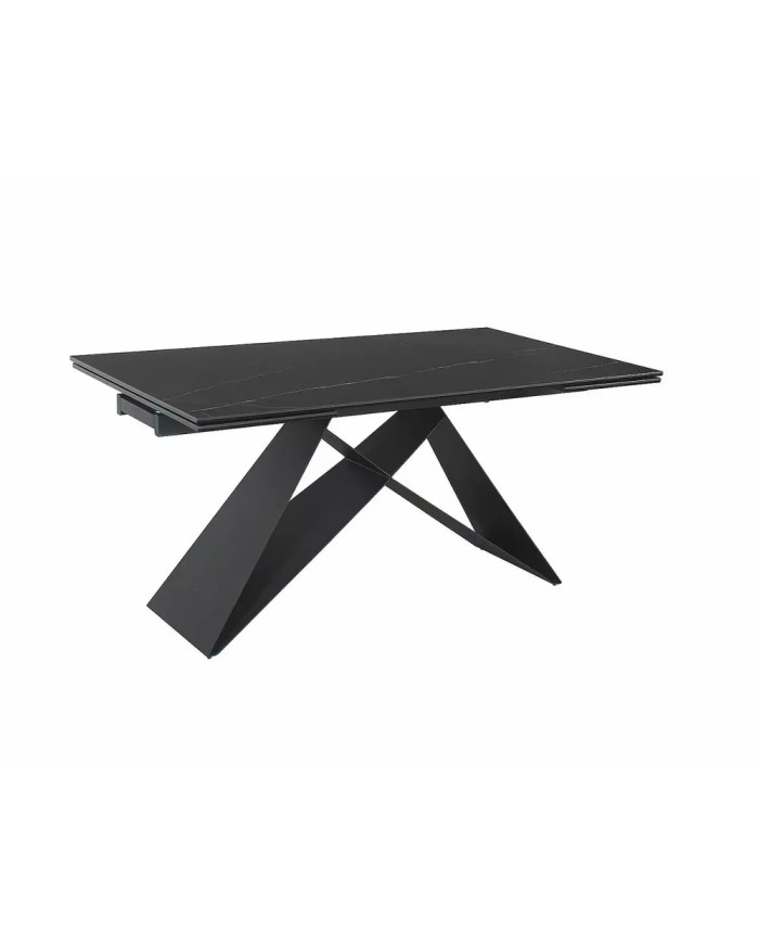 Table extensible à rallonge avec plateau en céramique Weston
