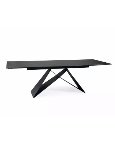 Table extensible à rallonge avec plateau en céramique Weston