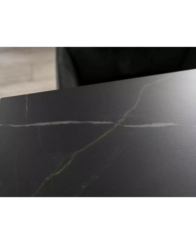 Table extensible à rallonge avec plateau en céramique Weston