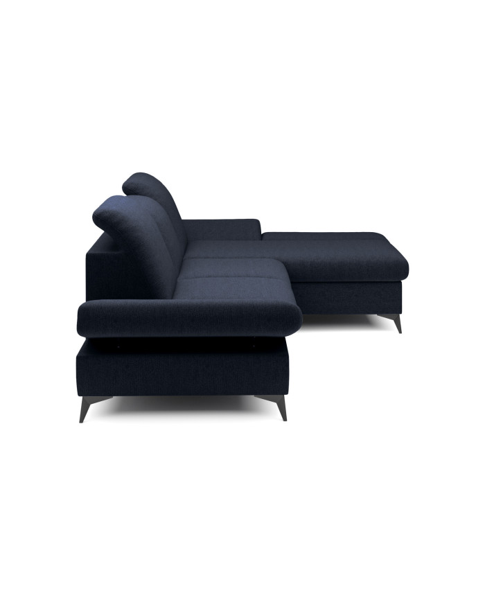 Canapé d'angle convertible coffre avec têtières réglables 283x172x96 cm Lexar