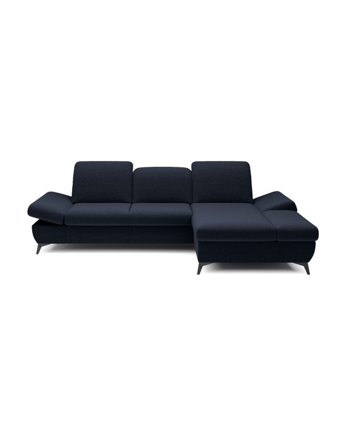 Canapé d'angle convertible coffre avec têtières réglables 283x172x96 cm Lexar