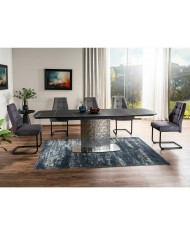 Table céramique extensible design 160 (240) x 90 cm LUNARIS