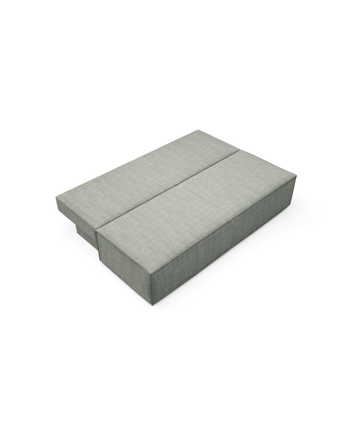 Canapé droit convertible couchage de 140x200 cm coffre 202 cm Soria