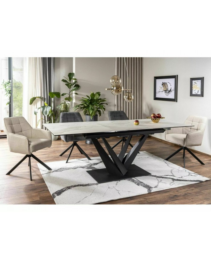 Table céramique Design Sorento 160(220)x90 cm