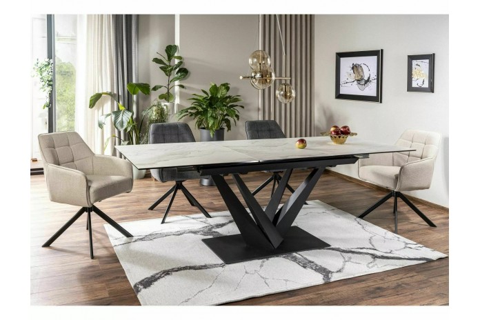 Table céramique Design Sorento 160(220)x90 cm