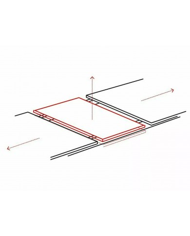 Table céramique Design Sorento 160(220)x90 cm