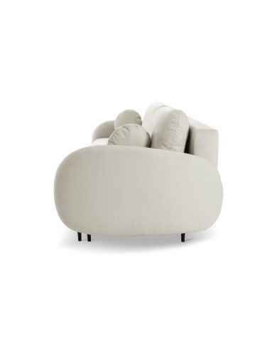 Canapé droit convertible couchage 140x200 cm avec coffre 232 cm SOFT
