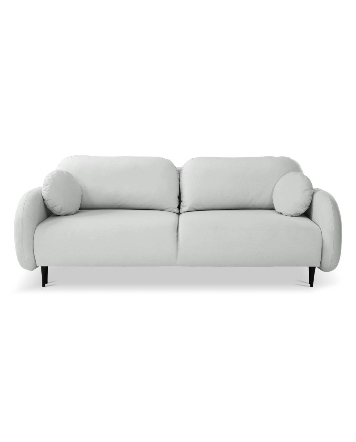 Canapé droit convertible couchage 140x200 cm avec coffre 232 cm SOFT